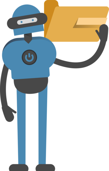 İnsansı Robot Karakteri Çizimi