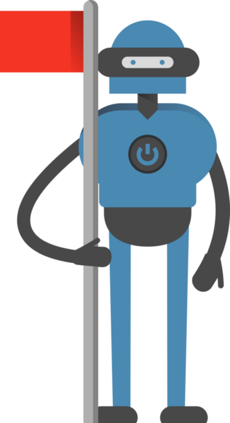 İnsansı Robot Karakteri Çizimi