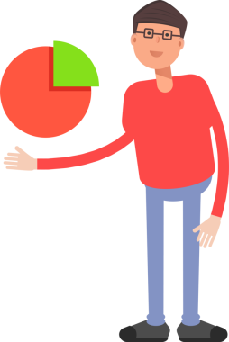 İnek Çocuk Karakteri Çizgi Film Çizimi