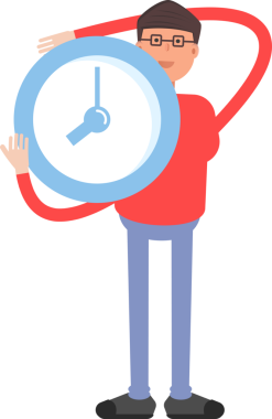 İnek Çocuk Karakteri Çizgi Film Çizimi