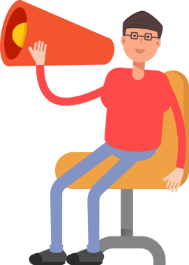 İnek Çocuk Karakteri Çizgi Film Çizimi