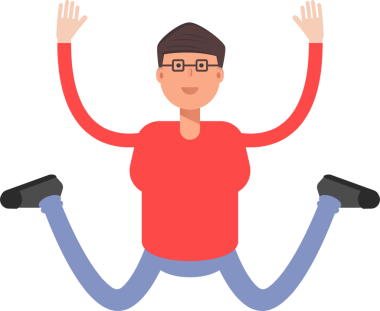 İnek Çocuk Karakteri Çizgi Film Çizimi