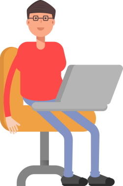 İnek Çocuk Karakteri Çizgi Film Çizimi