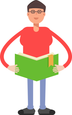 İnek Çocuk Karakteri Çizgi Film Çizimi