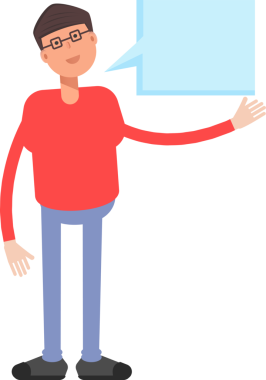 İnek Çocuk Karakteri Çizgi Film Çizimi