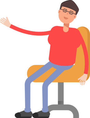 İnek Çocuk Karakteri Çizgi Film Çizimi