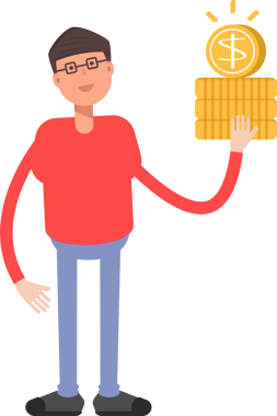 İnek Çocuk Karakteri Çizgi Film Çizimi