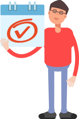 İnek Çocuk Karakteri Çizgi Film Çizimi