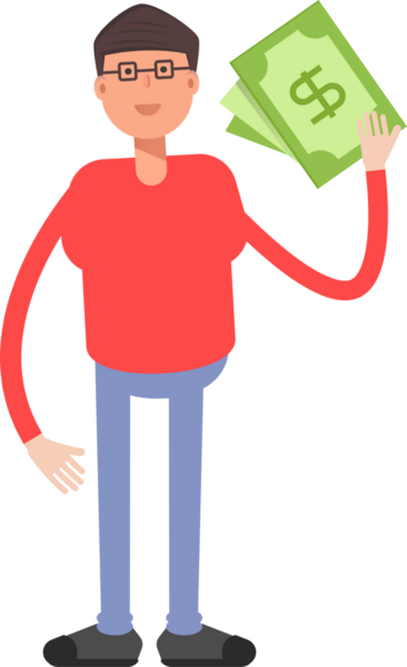 İnek Çocuk Karakteri Çizgi Film Çizimi