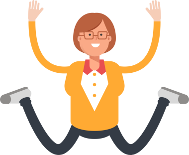 Ofis Kadını Atlama