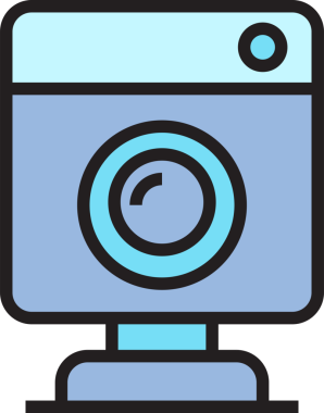 Dijital Kamera Simgesi Clipart