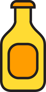 İçecek Şişe Simgesi Clipart