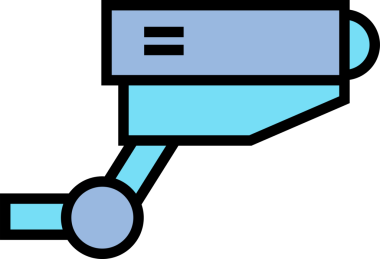 Cctv Simge İllüstrasyon Sembolü