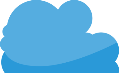 Mavi Bulutlu Resim Clipart
