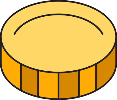 Sikke ve Token Simgesi Clipart