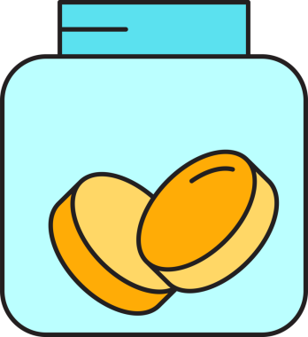 Kavanoz Simgesi Clipart kaydediliyor