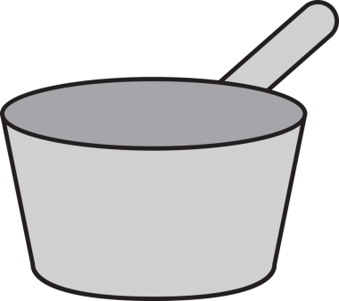 Pot Simgesi İllüstrasyon Clipart