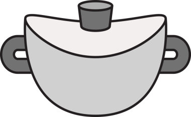 Pot Simgesi İllüstrasyon Clipart