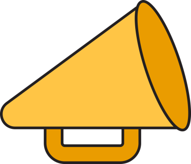 Megafon Simgesi İllüstrasyon Clipart