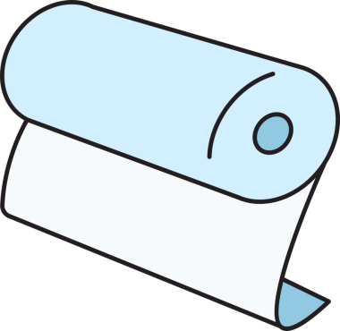 Kağıt rulo simgesi