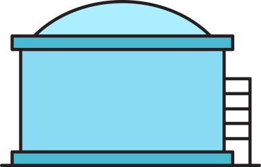 Depolama Tankı Simgesi Clipart