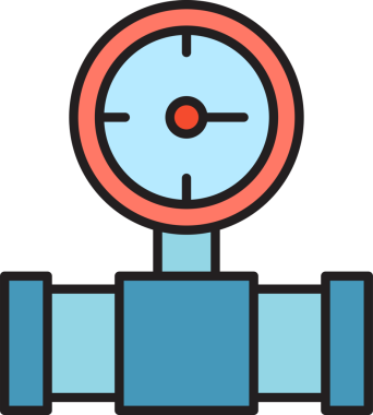 Ölçü ve Boru Hattı Simgesi