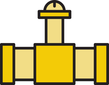 Valf Durdurma ve Boru Hattı Simgesi