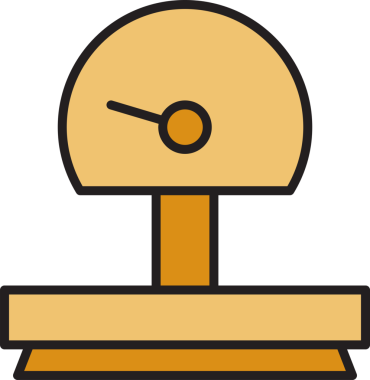 Mutfak Ölçeklendirme Simgesi Clipart