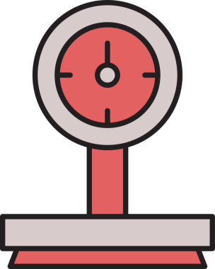 Mutfak Ölçeklendirme Simgesi Clipart