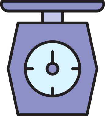 Mutfak Ölçeklendirme Simgesi Clipart