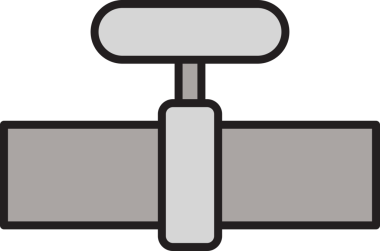 Valf ve Boru Hattı Simgesi