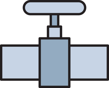 Valf ve Boru Hattı Simgesi