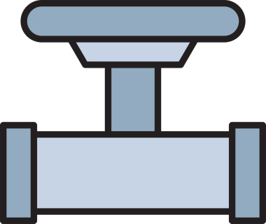 Valf ve Boru Hattı Simgesi