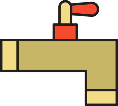 Valf ve Boru Hattı Simgesi