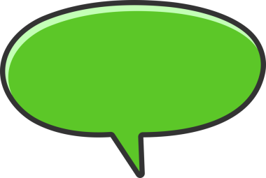 Boş Yeşil Konuşma Baloncuğu