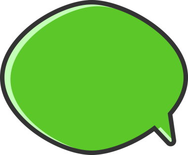 Boş Yeşil Konuşma Baloncuğu