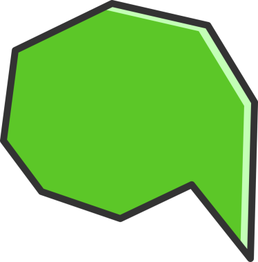 Boş Yeşil Konuşma Baloncuğu