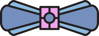 Mor Fiyonk Kravat Çizimi