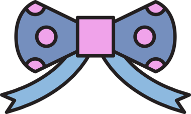 Mor Fiyonk Kravat Çizimi