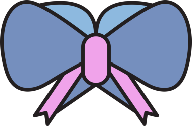 Mor Fiyonk Kravat Çizimi