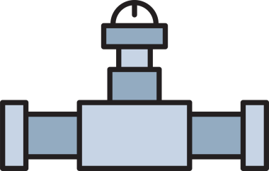 Valf ve Boru Hattı Simgesi