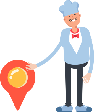 Garson Karakteri ve Konum İğnesi