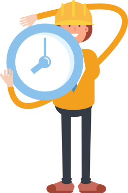 Kadın Mühendis Karakteri Saati