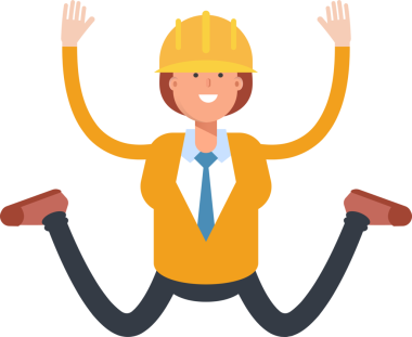 Kadın Mühendis Karakteri Atlama