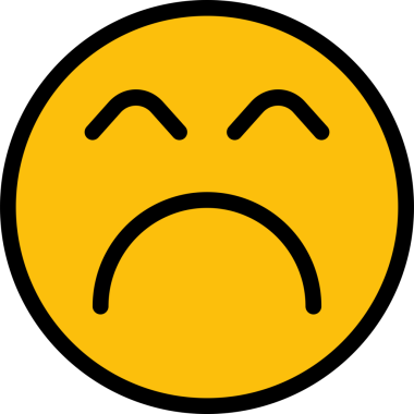 Huysuz Surat Emoji Clipart