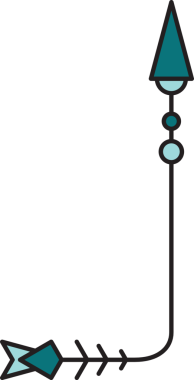 Dekoratif Ok Sembol İllüstrasyonu
