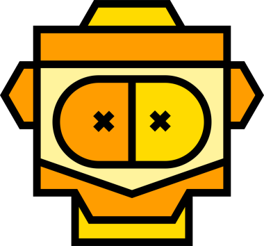 Robot Yüzlü Avatar Clipart