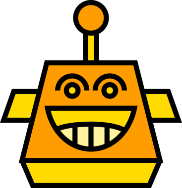 Robot Yüzlü Avatar Clipart