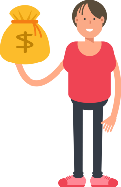 Çocuk karakter karikatür çizimi