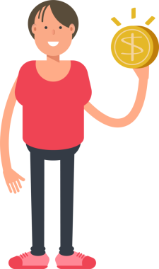 Çocuk karakter karikatür çizimi